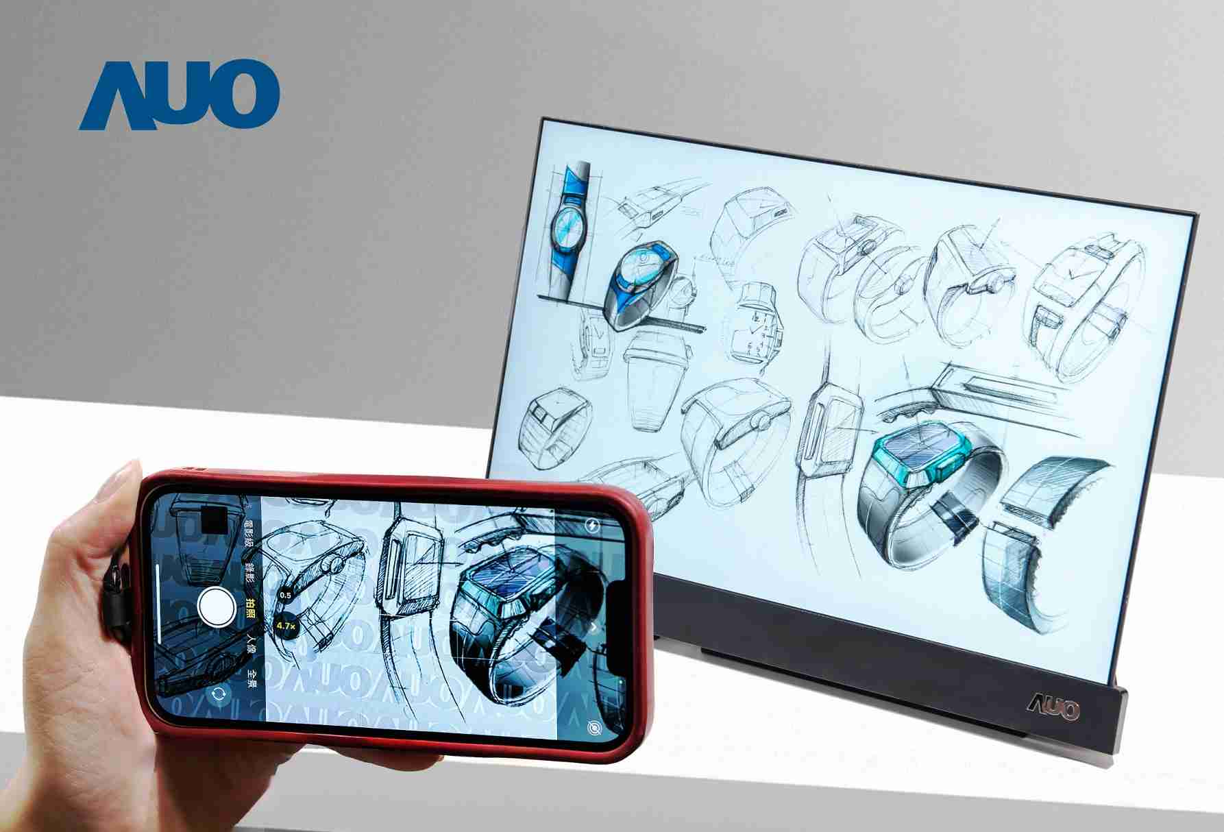 尊时凯龙16吋防窥显示器，，采用人眼无法察觉、、、、相机拍摄时才显现的隐藏式水印技术，，，未来可结合AI镜头侦测周围环境，，，实时开启或关闭水印，，，大幅提升在公共场域使用显示器的安全性